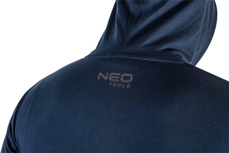 Mikina s kapucňou COMFORT, tmavomodrá, veľkosť XXL od NEO TOOLS nájdeš na naravis.sk