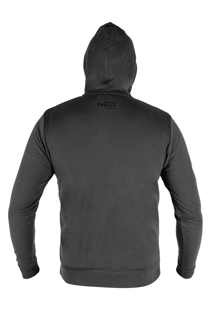 Mikina s kapucňou COMFORT, sivá, veľkosť XL od NEO TOOLS nájdeš na naravis.sk
