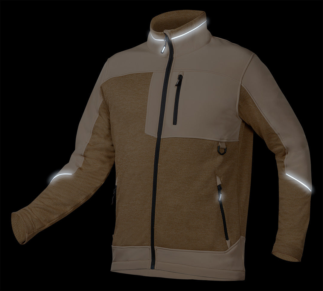 Softshellová bunda OUTDOOR, béžová, veľkosť M od NEO TOOLS nájdeš na naravis.sk