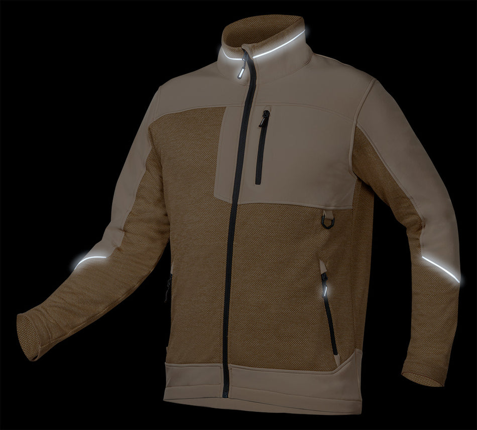 Mikina softshell OUTDOOR, béžová, veľkosť S od NEO TOOLS nájdeš na naravis.sk