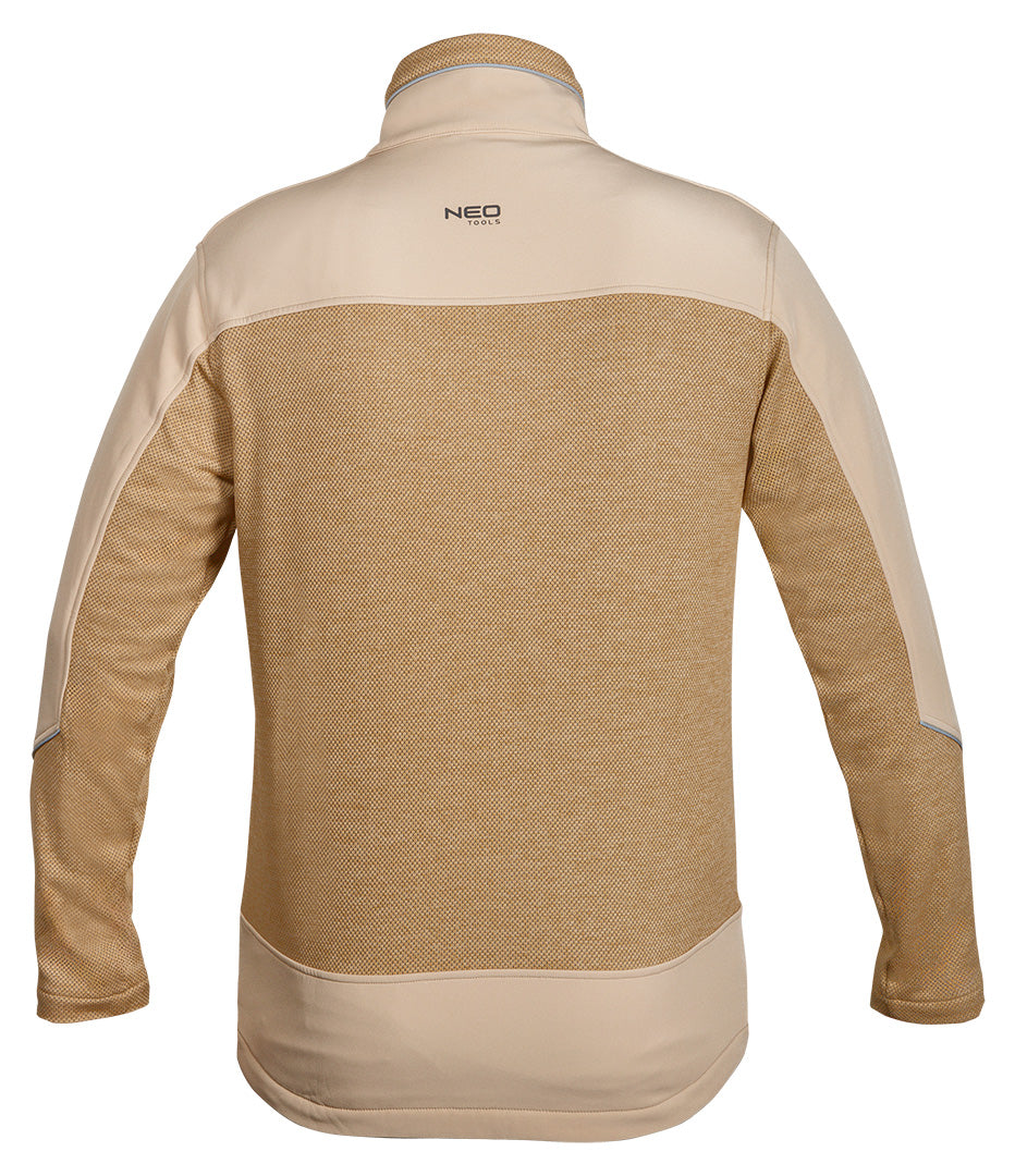 Mikina softshell OUTDOOR, béžová, veľkosť S od NEO TOOLS nájdeš na naravis.sk