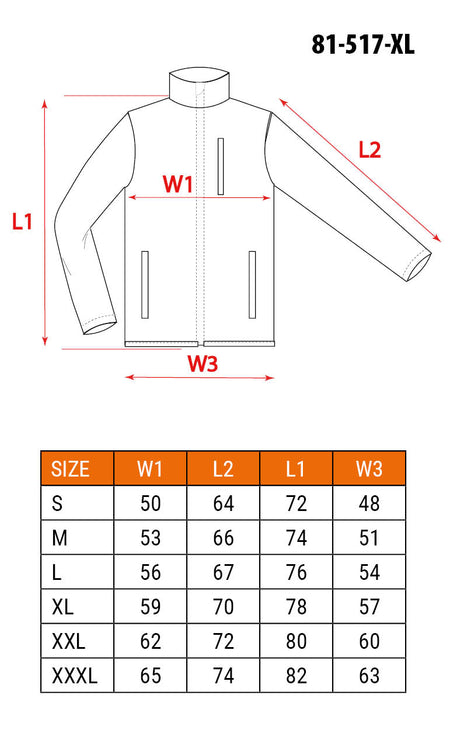 Softshellová bunda OUTDOOR, zelená, veľkosť XL od NEO TOOLS nájdeš na naravis.sk