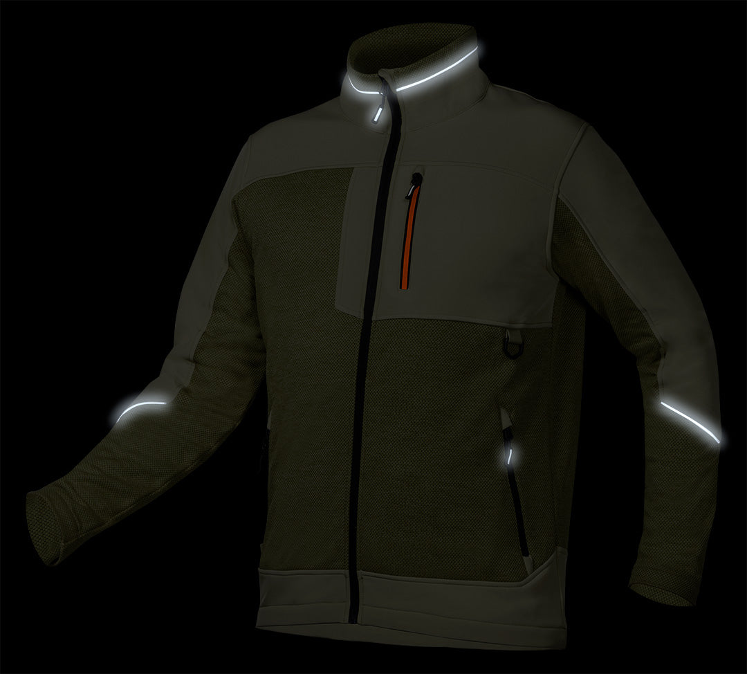 Softshellová bunda OUTDOOR, zelená, veľkosť XXL od NEO TOOLS nájdeš na naravis.sk