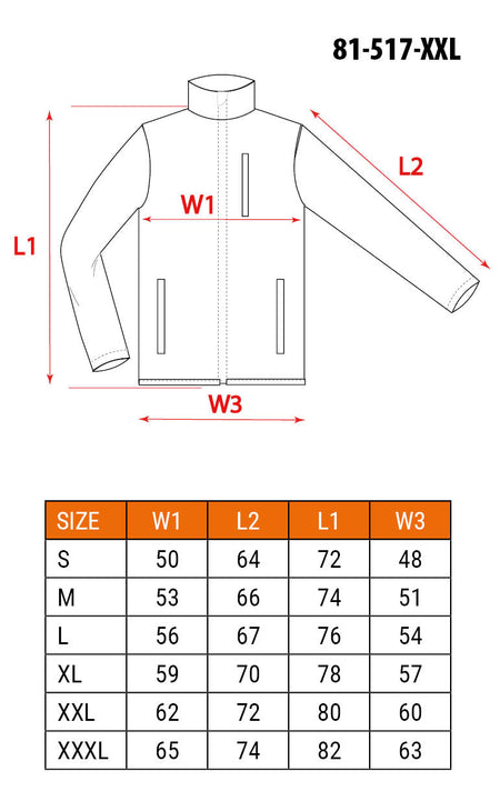 Softshellová bunda OUTDOOR, zelená, veľkosť XXL od NEO TOOLS nájdeš na naravis.sk