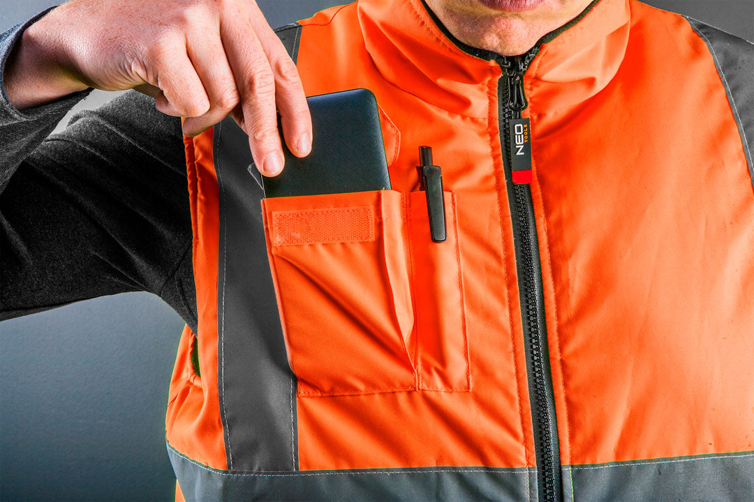 Pracovná vesta, obojstranná s jednou stranou reflexnou, veľkosť S/48 od NEO TOOLS nájdeš na naravis.sk