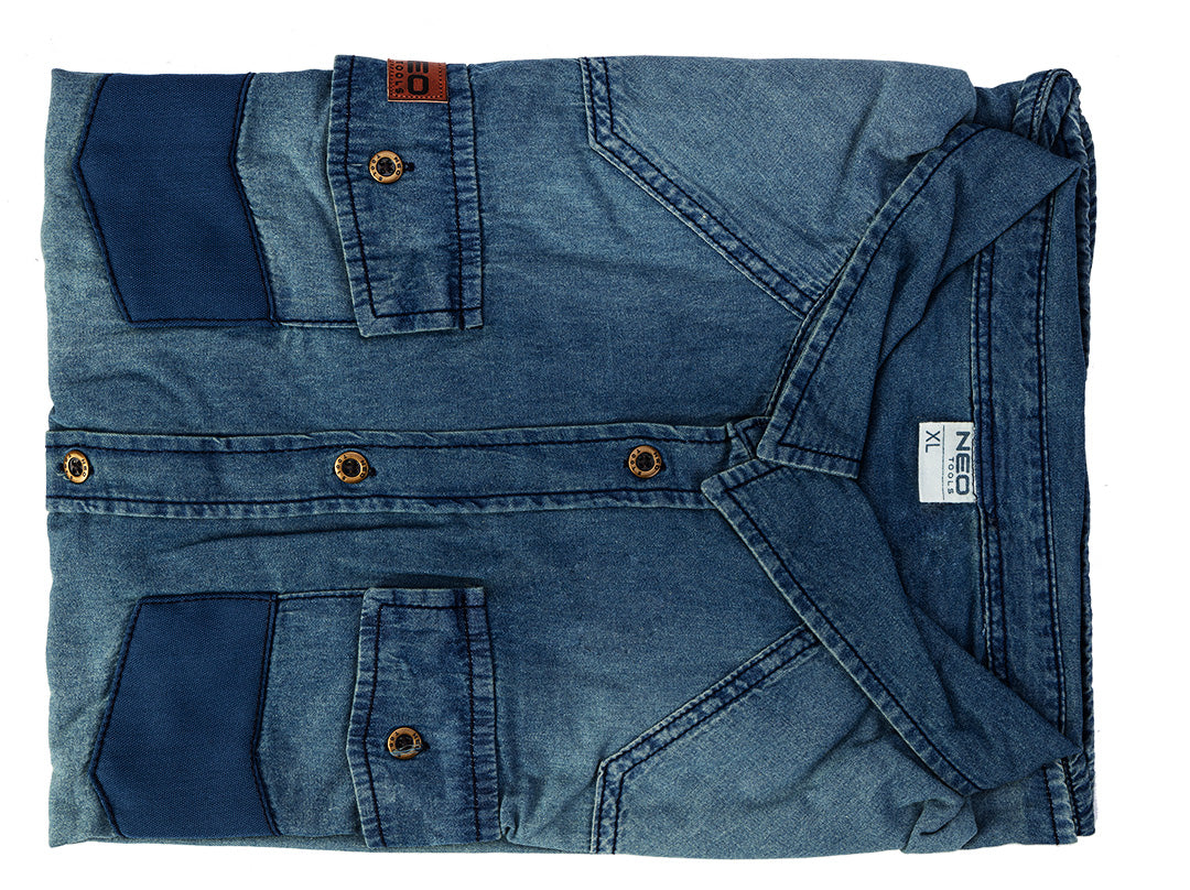 pracovná košeľa DENIM, veľkosť M od NEO TOOLS nájdeš na naravis.sk