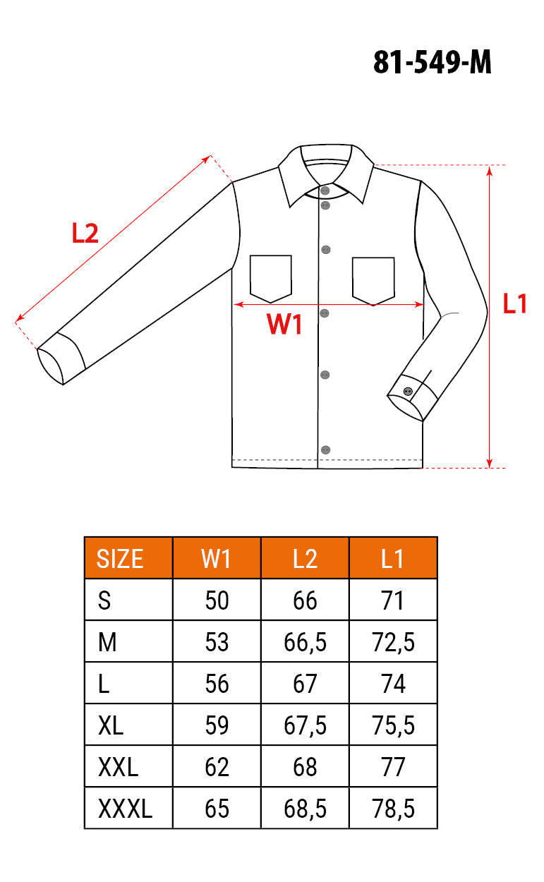 pracovná košeľa DENIM, veľkosť M od NEO TOOLS nájdeš na naravis.sk