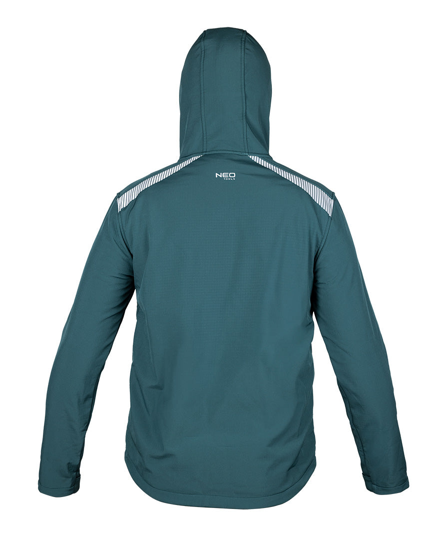 Bunda Mix&Match, 4-cestná strečová, zelená, veľkosť XXXL od NEO TOOLS nájdeš na naravis.sk
