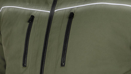 Zateplená bunda s kapucňou OUTDOOR, zelená, veľkosť M od NEO TOOLS nájdeš na naravis.sk