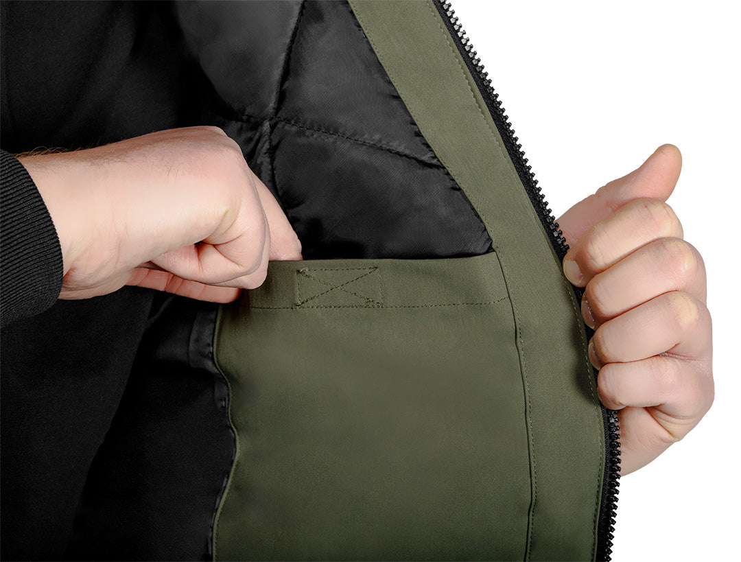 Zateplená bunda s kapucňou OUTDOOR, zelená, veľkosť XL od NEO TOOLS nájdeš na naravis.sk