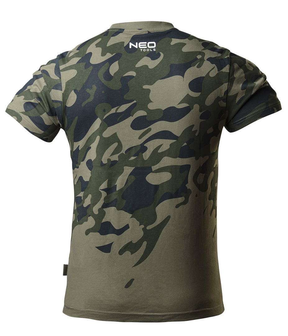 Pracovné tričko olivové CAMO, veľkosť S od NEO TOOLS nájdeš na naravis.sk