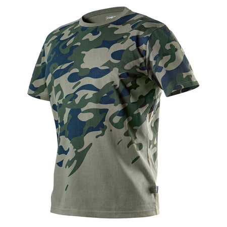 Pracovné tričko olivové CAMO, veľkosť S od NEO TOOLS nájdeš na naravis.sk