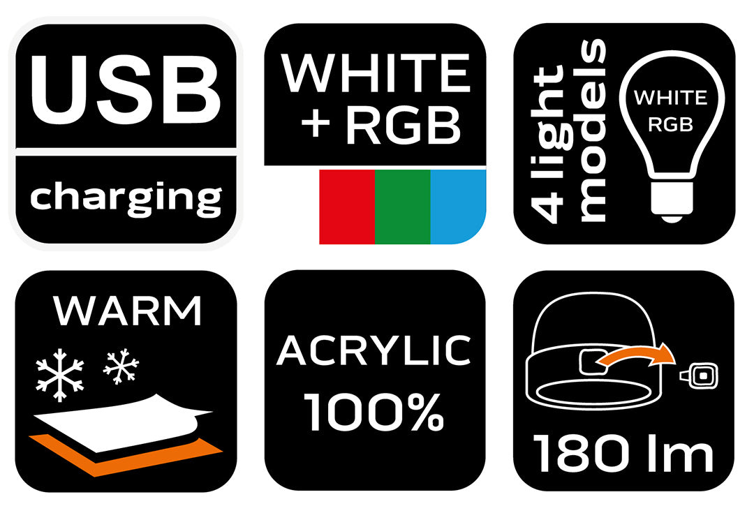 Krytka s RGB LED baterkou, grafitová od NEO TOOLS nájdeš na naravis.sk