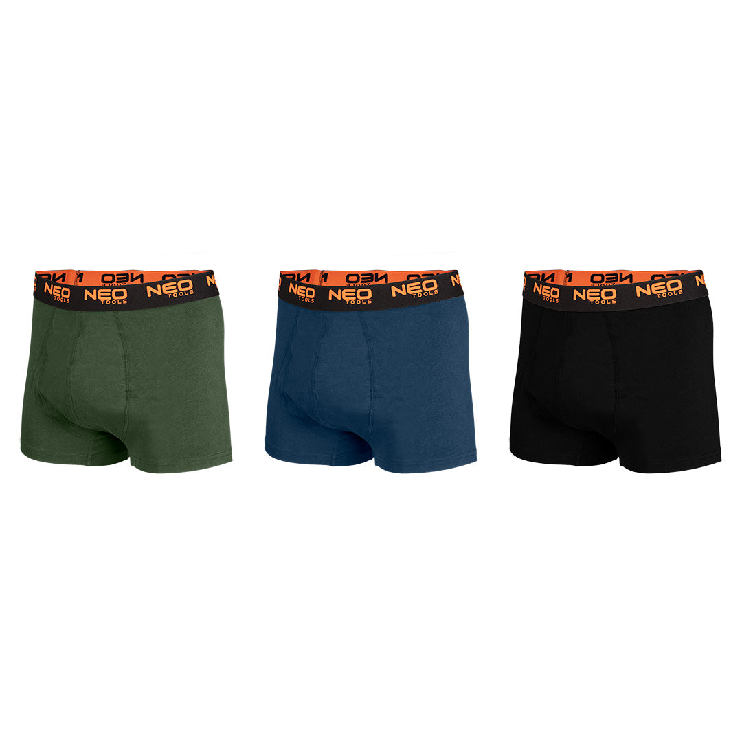 Boxerky basic 2, 3-pack, veľkosť L od NEO TOOLS nájdeš na naravis.sk