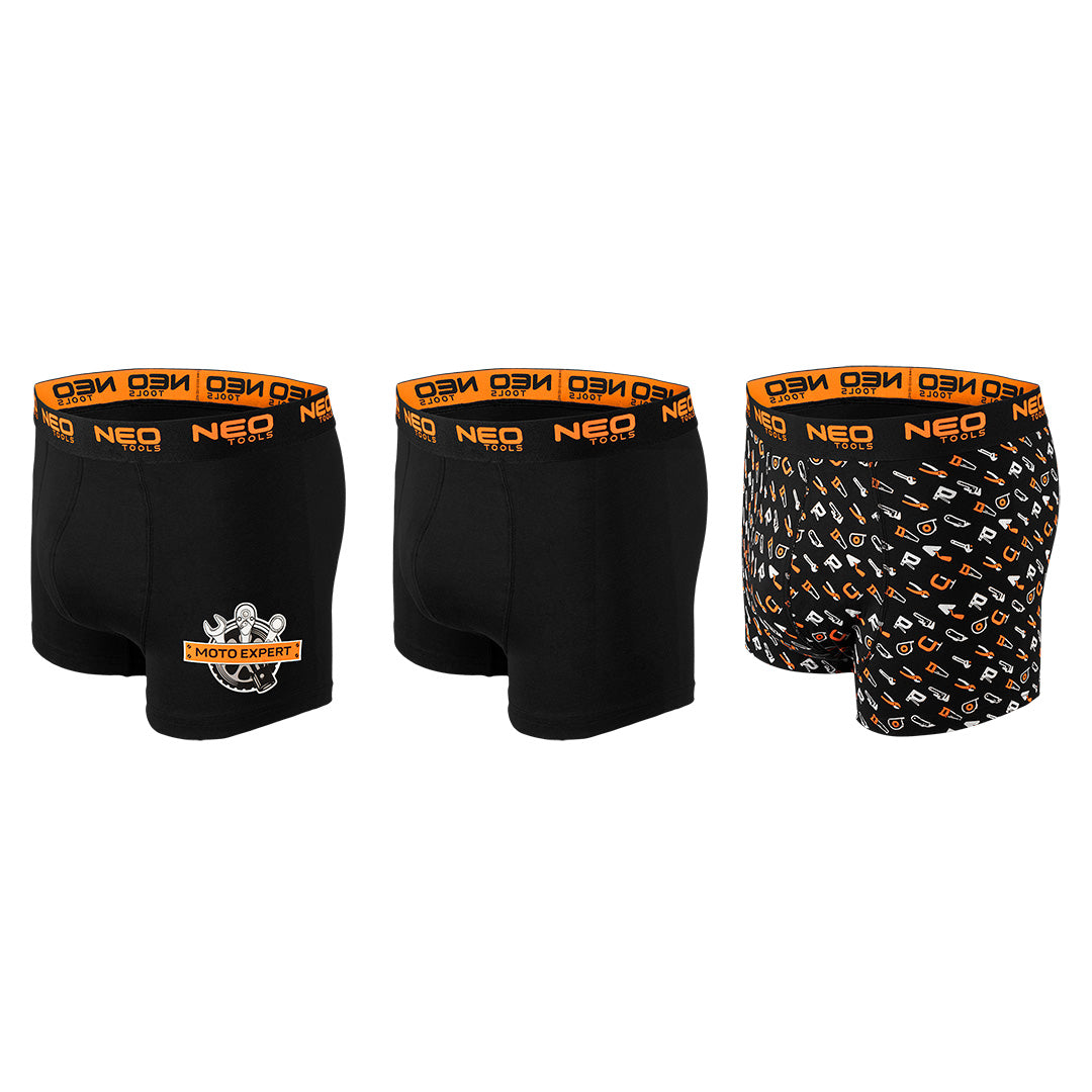 Základné boxerky, balenie po 3 kusoch, veľkosť L od NEO TOOLS nájdeš na naravis.sk