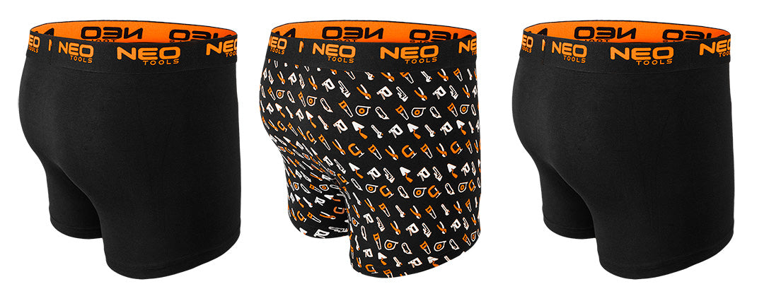 Základné boxerky, balenie po 3 kusoch, veľkosť M od NEO TOOLS nájdeš na naravis.sk