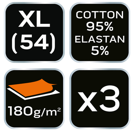 Boxerky basic, 3-pack, veľkosť XL od NEO TOOLS nájdeš na naravis.sk