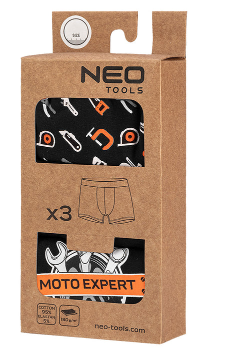 Boxerky basic, 3-pack, veľkosť XXL od NEO TOOLS nájdeš na naravis.sk