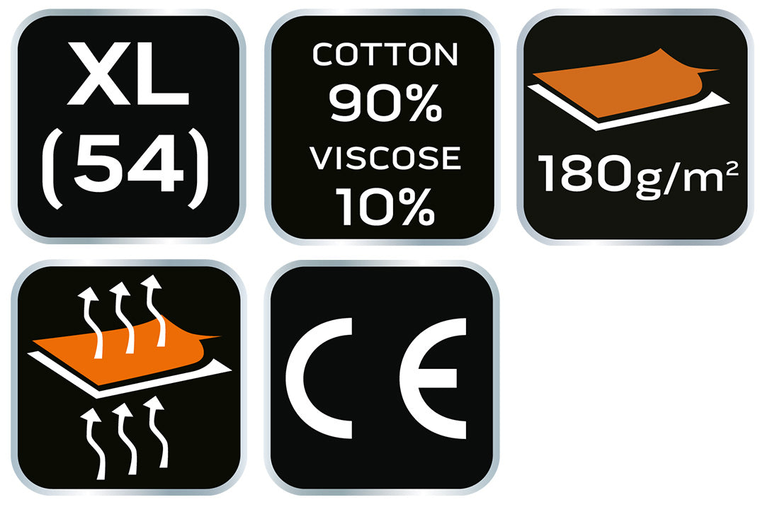 Tričko s dlhým rukávom, sivé, veľkosť XL by NEO TOOLS by naravis.sk