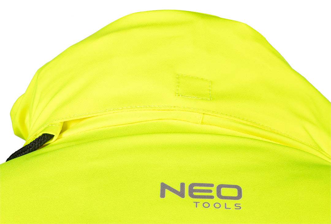 Ľahko izolovaná výstražná pracovná bunda, bomber, žltá, veľkosť L od NEO TOOLS nájdeš na naravis.sk