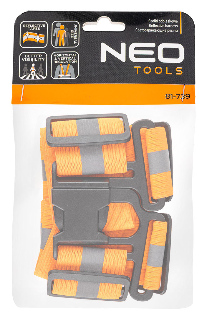 Reflexný postroj, oranžový od NEO TOOLS nájdeš na naravis.sk