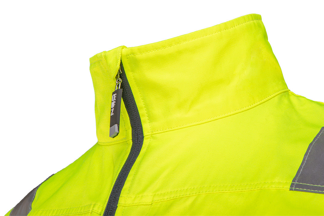 Výstražná bunda 40% polyester, 60% bavlna, 260 g/m², veľkosť XXXL od NEO TOOLS nájdeš na naravis.sk