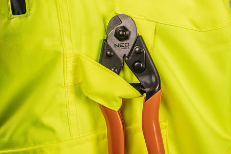 Pracovné nohavice výstražné zateplené, žlté, veľkosť XXXL od NEO TOOLS nájdeš na naravis.sk
