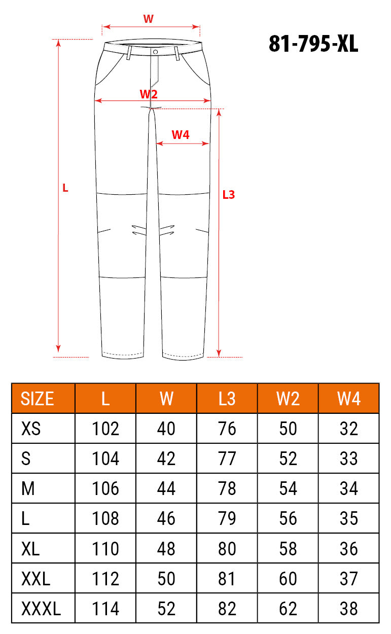 Výstražné nohavice, čierno-žlté, veľkosť XL od NEO TOOLS nájdeš na naravis.sk