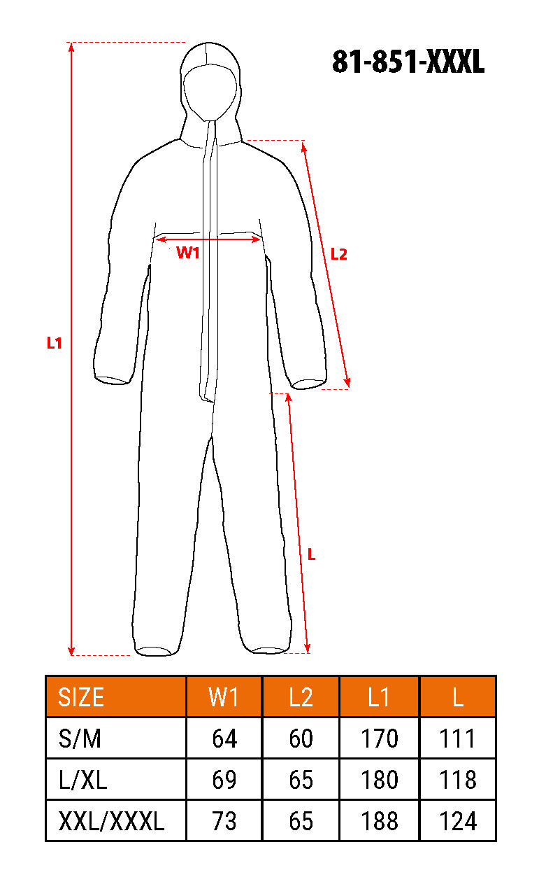 PP+PE ochranná kombinéza, veľkosť XXL/XXXL od NEO TOOLS nájdeš na naravis.sk