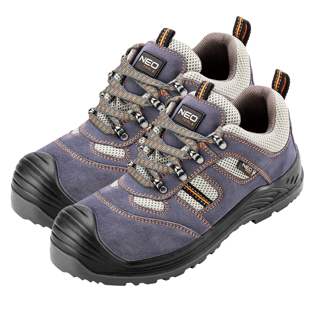 Pracovné topánky, semiš. Koža veľkosť 44, CE od NEO TOOLS nájdeš na naravis.sk