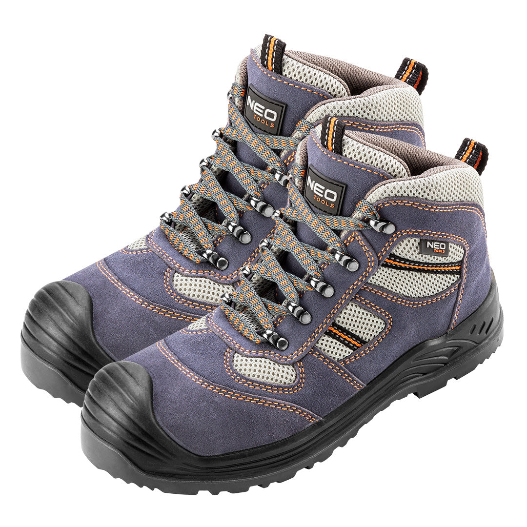 Pracovná obuv, Semiš koža veľkosť 39, CE od NEO TOOLS nájdeš na naravis.sk