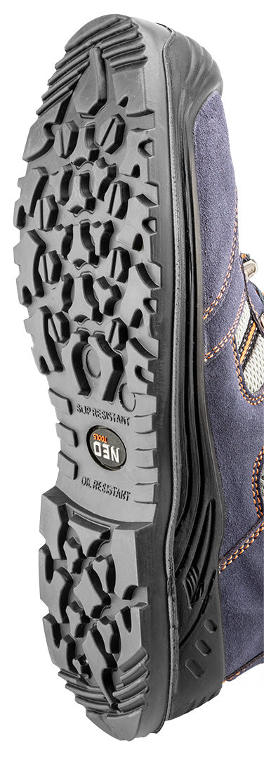 Pracovná obuv, Semiš. koža veľkosť 43, CE od NEO TOOLS nájdeš na naravis.sk