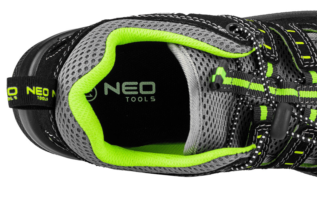 Pracovné sandále S1P SR, oceľová špička, oceľová vložka proti prepichnutiu, veľkosť 45 od NEO TOOLS nájdeš na naravis.sk