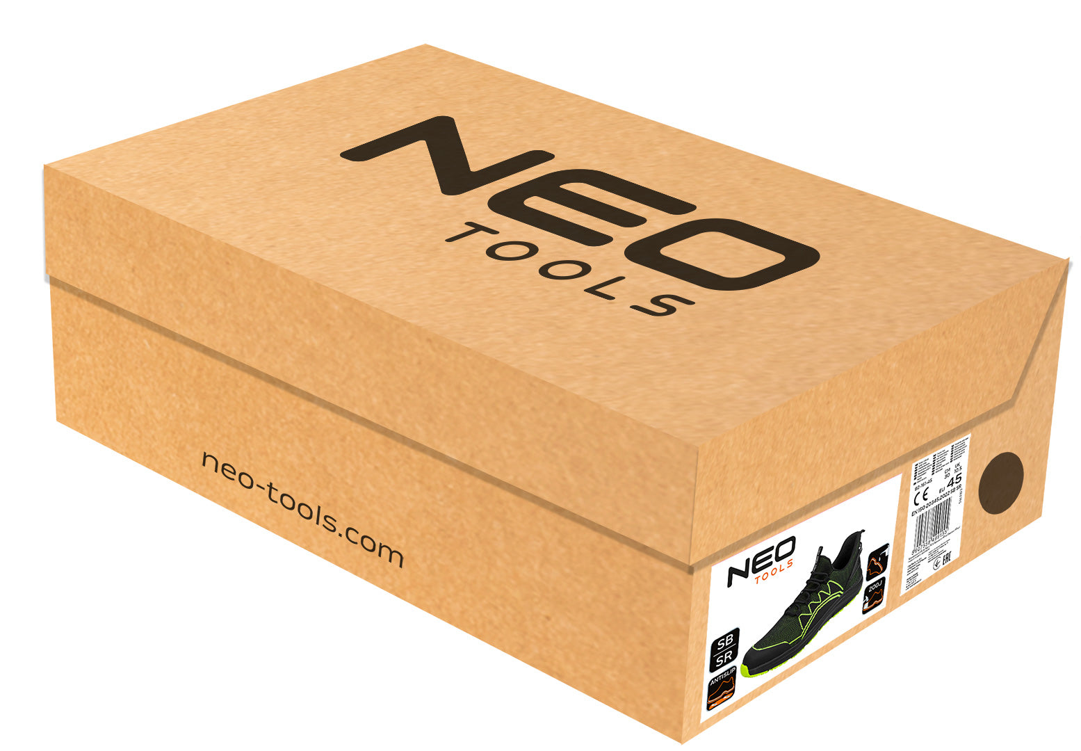 Pracovná obuv SB SR, oceľová špička, veľkosť 45 od NEO TOOLS nájdeš na naravis.sk