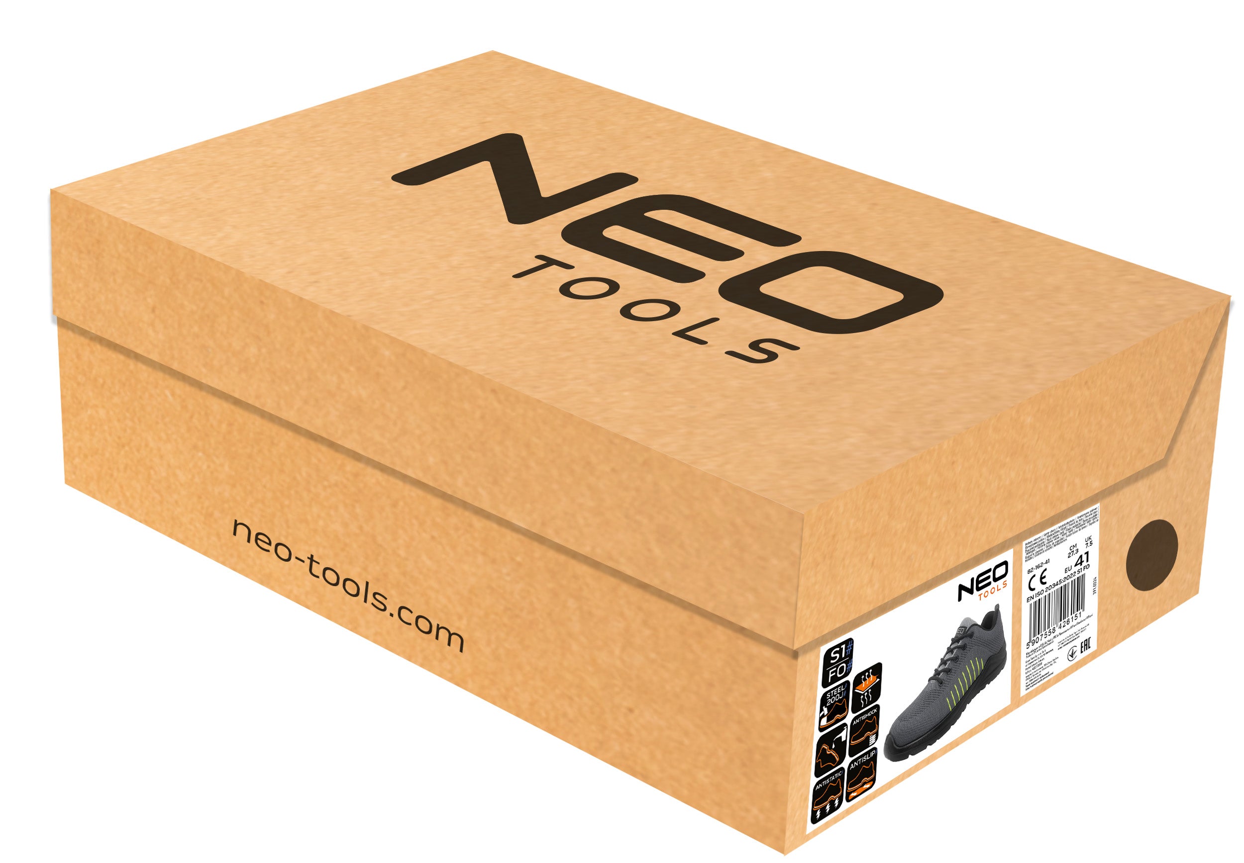Pracovná obuv S1 FO, oceľová špička, veľkosť 41 od NEO TOOLS nájdeš na naravis.sk