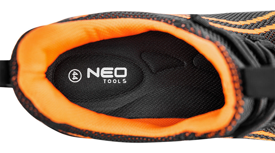 S1 SR Neo Air pracovná obuv, oceľová špička, oranžová, veľkosť 47 od NEO TOOLS nájdeš na naravis.sk