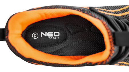 S1 SR Neo Air pracovná obuv, oceľová špička, oranžová, veľkosť 47 od NEO TOOLS nájdeš na naravis.sk