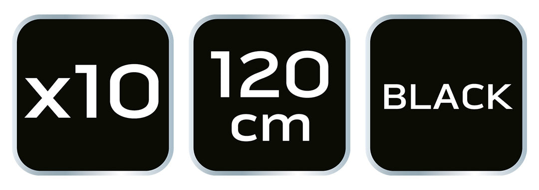 Šnúrky do pracovných topánok 120 cm, čierne od NEO TOOLS nájdeš na naravis.sk