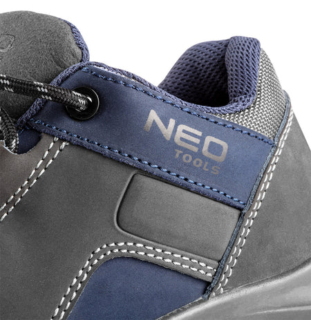 Pracovné poltopánky O2, nubuk, veľkosť 45, CE od NEO TOOLS nájdeš na naravis.sk