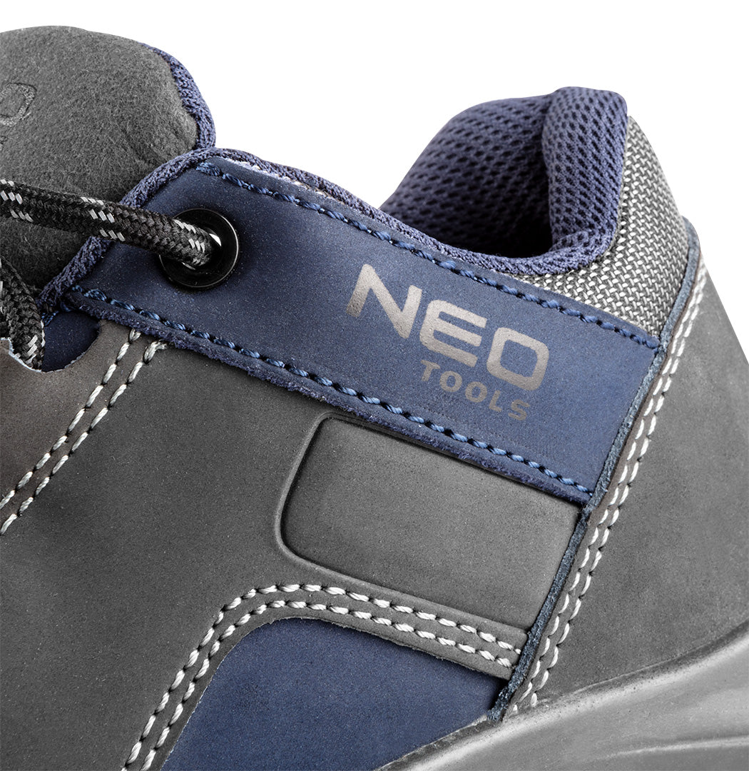 Pracovné poltopánky O2, nubuk, veľkosť 47, CE od NEO TOOLS nájdeš na naravis.sk