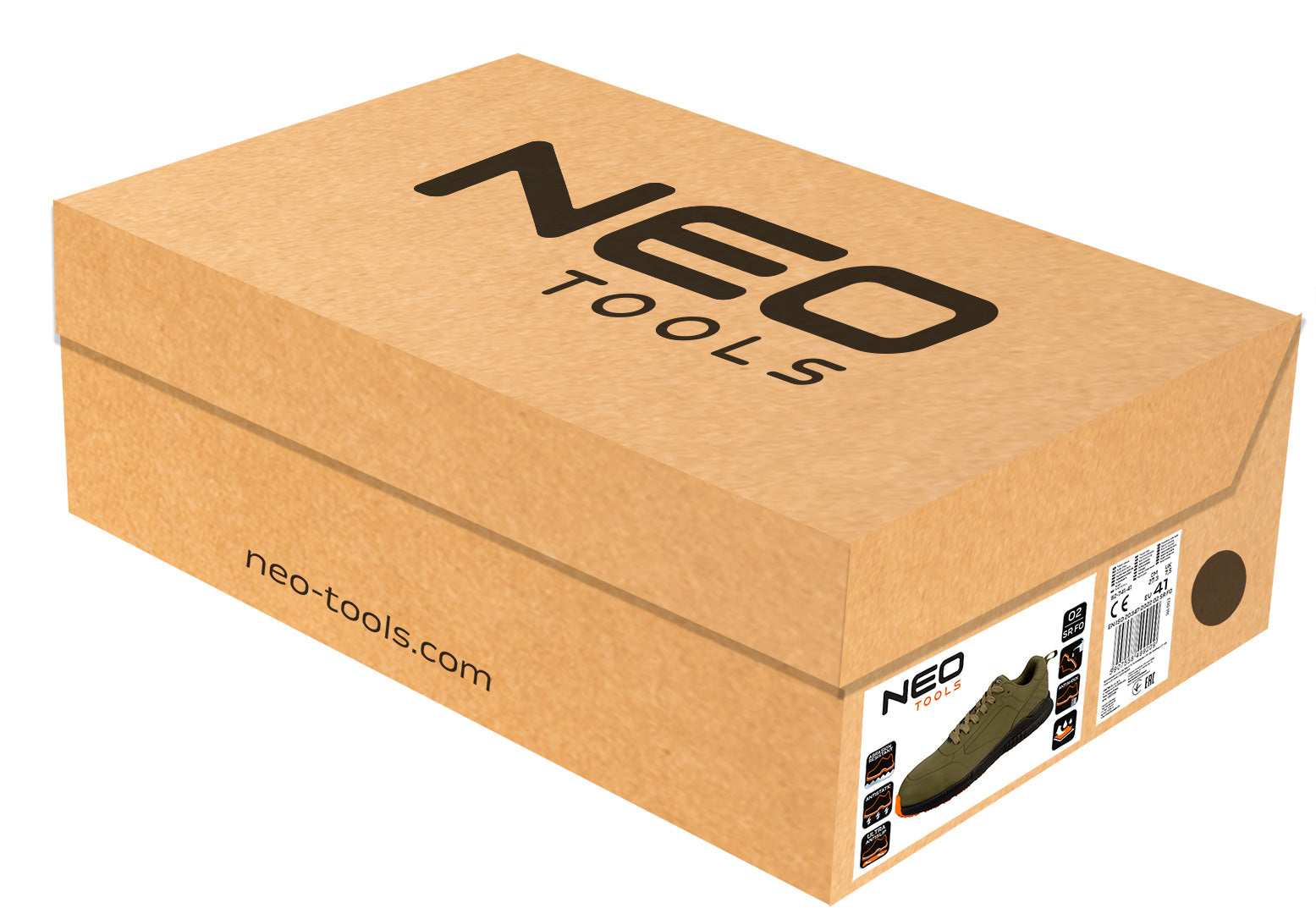 Pracovná obuv O2 SR FO, ultra protišmyková, veľkosť 41 od NEO TOOLS nájdeš na naravis.sk