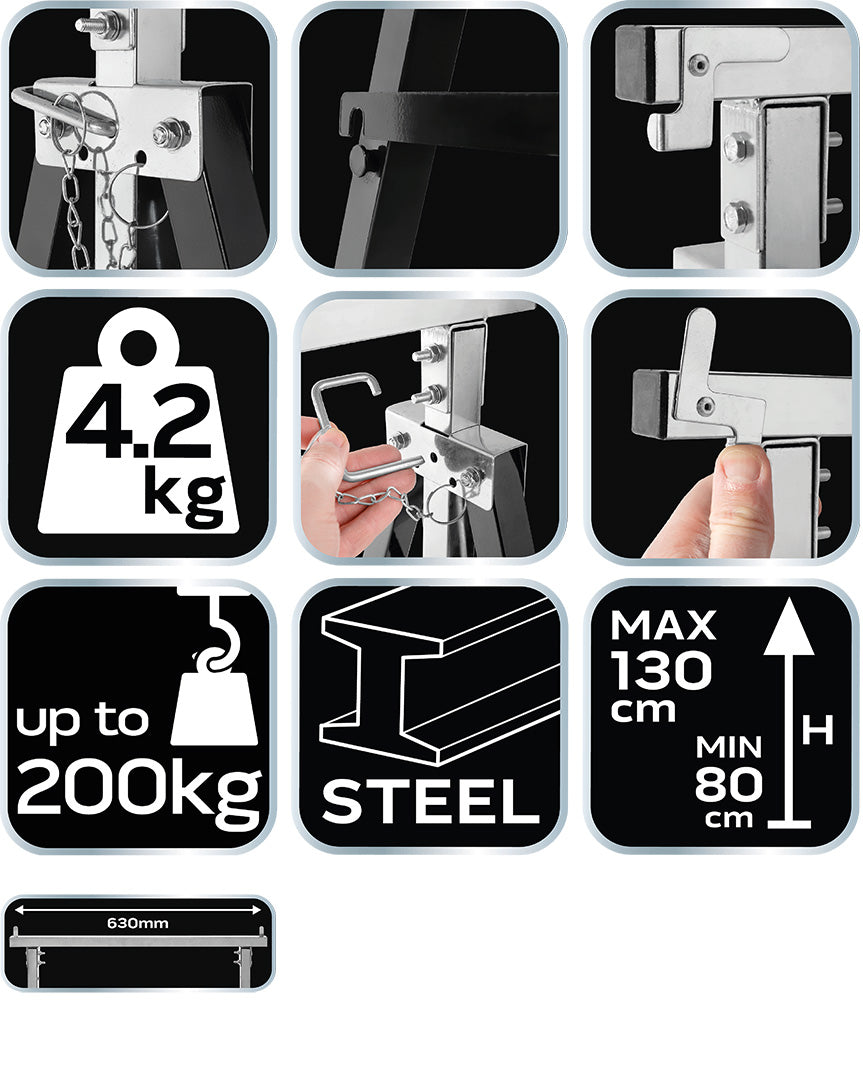 Dielenská koza 200 kg od NEO TOOLS nájdeš na naravis.sk