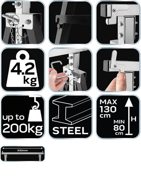 Dielenská koza 200 kg od NEO TOOLS nájdeš na naravis.sk