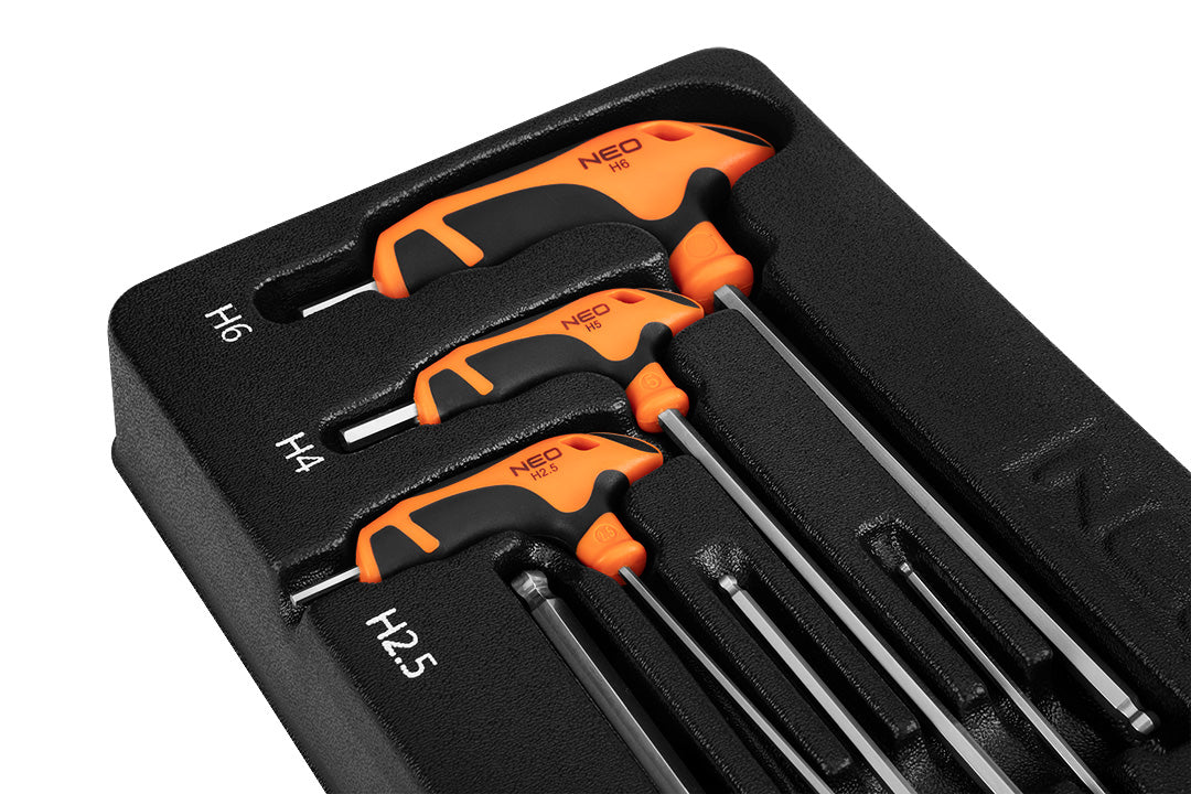 Šesťhranné kľúče 6 ks vložka od NEO TOOLS nájdeš na naravis.sk