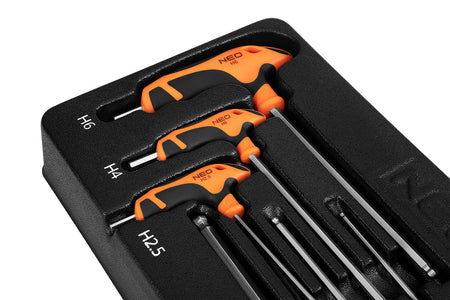 Šesťhranné kľúče 6 ks vložka od NEO TOOLS nájdeš na naravis.sk