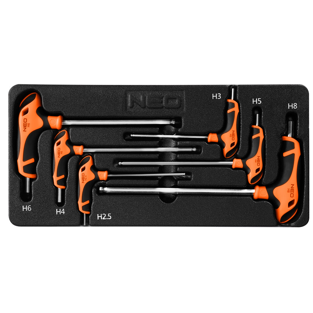 Šesťhranné kľúče 6 ks vložka od NEO TOOLS nájdeš na naravis.sk