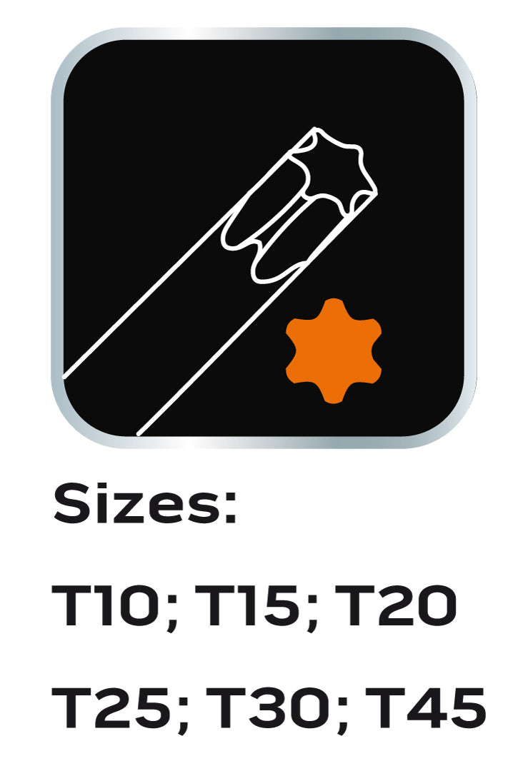 Kľúče Torx 6 ks vložka od NEO TOOLS nájdeš na naravis.sk