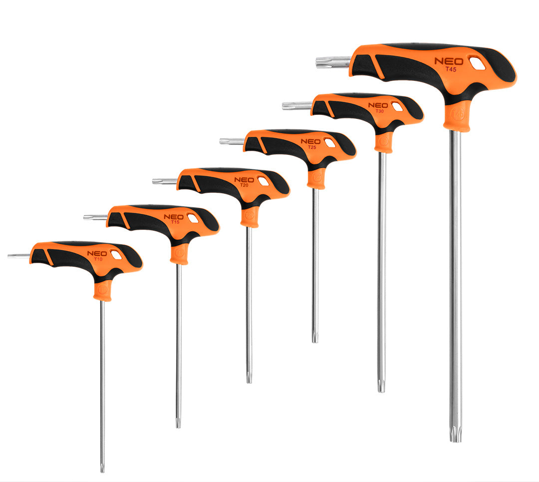 Kľúče Torx 6 ks vložka od NEO TOOLS nájdeš na naravis.sk