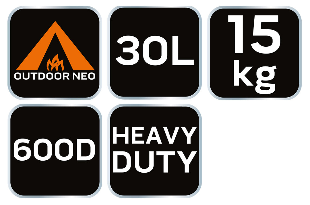 30L turistický batoh od NEO TOOLS nájdeš na naravis.sk
