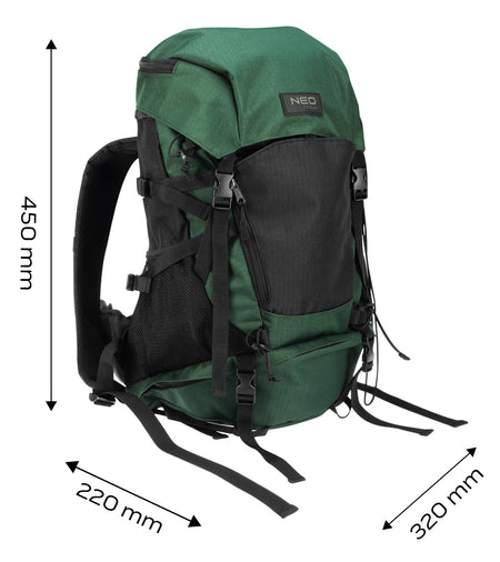 Turistický batoh od NEO TOOLS nájdeš na naravis.sk
